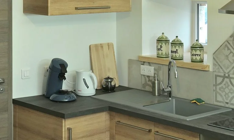 Plan de travail de la cuisine